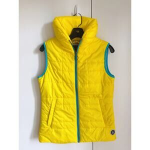 Helly Hansen Womens Hiking outdoor Puffer Vest Size Small Bright Yellow